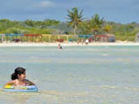 Children's activities at the beach