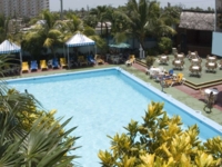 Panoramic pool view