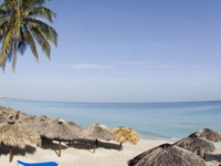 Panoramic beach view