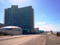 Panoramic hotel view