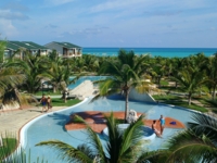 Panoramic pool view