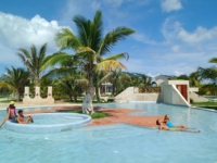 Panoramic pool view