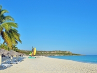 Panoramic beach view