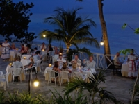 Gala dinner for groups at the beach