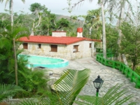 Houses with private pool view