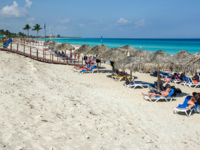 Hotel's beach panoramic view