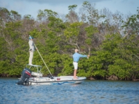 Fly fishing in Cayo Cruz