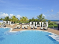 Panoramic pool view