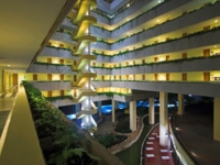 Panoramic hotel view