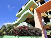 Panoramic aparthotel view
