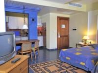 Studio apartment view