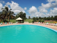 Panoramic pool view