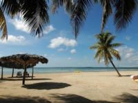 Panoramic beach view