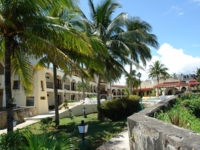 Panoramic hotel view