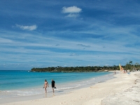 Panoramic beach view