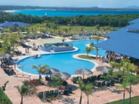 Panoramic pool view