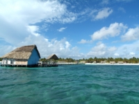 Panoramic beach view