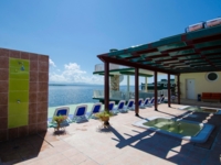 Jacuzzi & terrace view