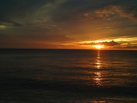 Sunset at the beach