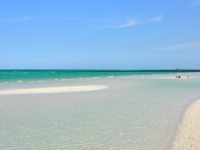 Panoramic beach view