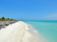 Panoramic beach view