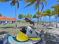 Kitesurfing at Cayo Guillermo beach