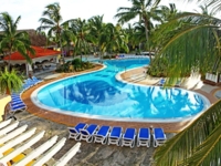 Panoramic pool view