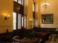 Panoramic lobby view