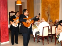 Cuban live music at the restaurant