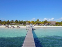 Panoramic beach view