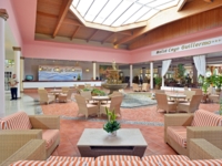 Panoramic lobby & reception view