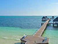 Ernest Hemingway pier with walkway view