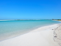 Panoramic beach view