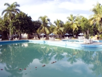 Panoramic pool view