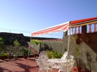 Terrace with city view