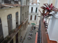 city view of the balcony