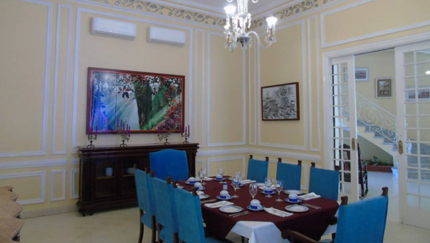 Hotel`s dining room