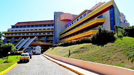 Panoramic hotel view