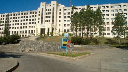 Panoramic hotel view