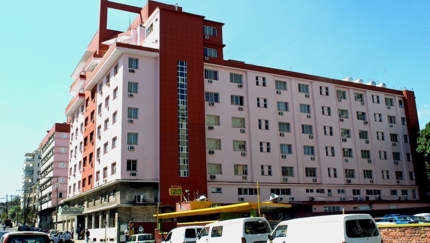 Panoramic hotel view