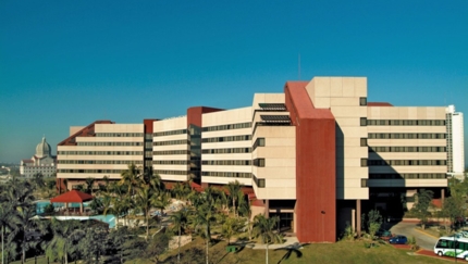 Panoramic hotel view