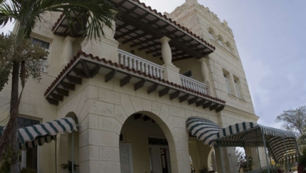 Panoramic hotel view