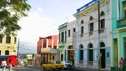 Panoramic hotel view