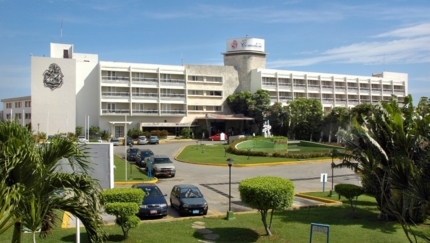 Panoramic hotel view