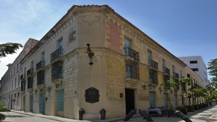 Panoramic hotel view