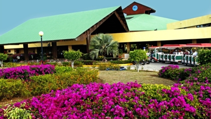 Panoramic hotel view