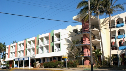 Panoramic hotel view