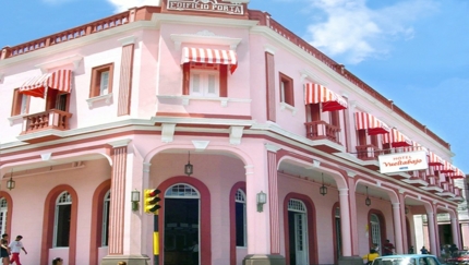 Panoramic hotel view