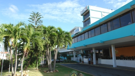 Panoramic hotel view