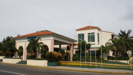 Panoramic hotel view